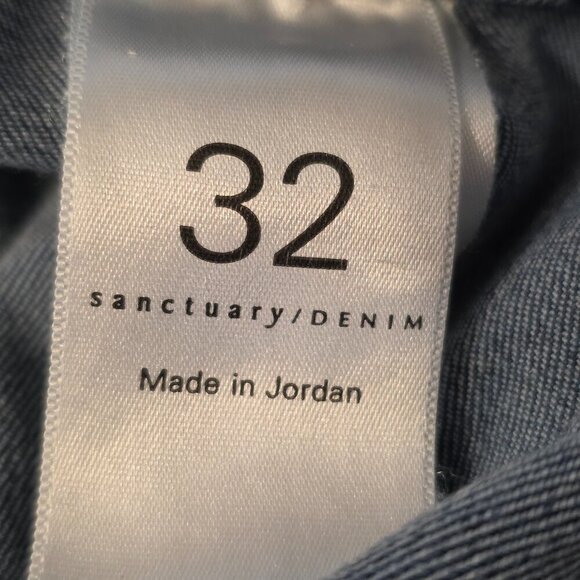 Sanctuary Non conformist Wide leg cropped jeans - sz32 - Picture 5 of 6